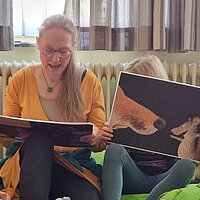 VORLESEAKTION für Kinder mit Eltern fand reges Interesse